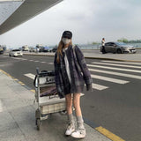 ウィンターチェックカーディガン