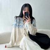 ノルディックモヘアカーディガン