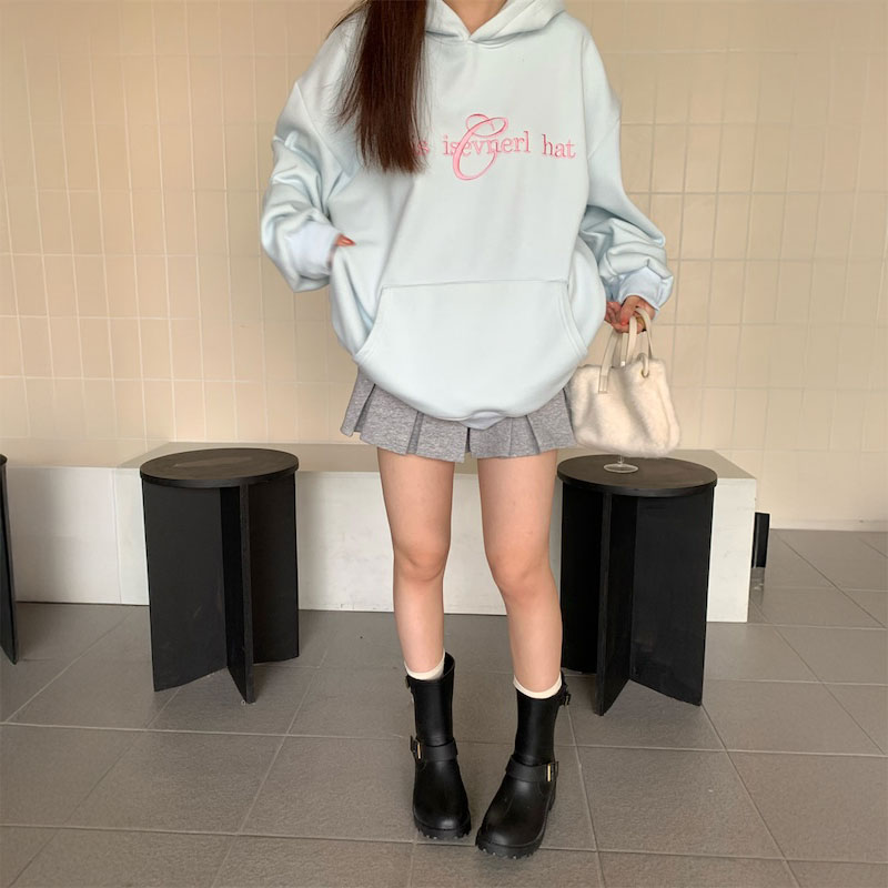 ブルーピンクサワーフーディ