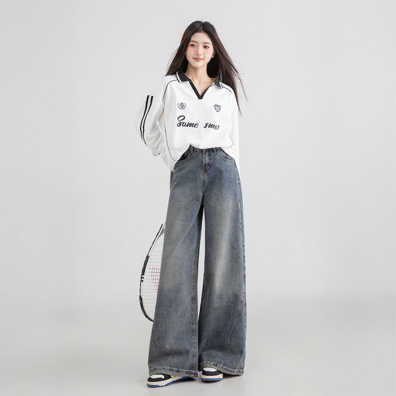 リラックスワイドボーイズデニム