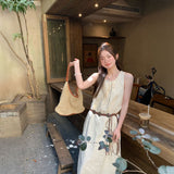 ボタニカルマキシワンピース