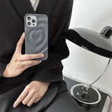 マットハートビームiPhoneケース