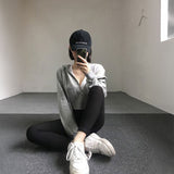 リングジップクロップドパーカー