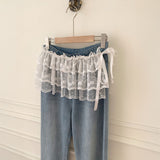 ティアードデザインフリルレイヤードスカート