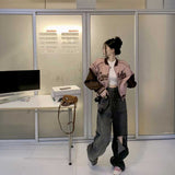 バイカラーカジュアルスタジャン