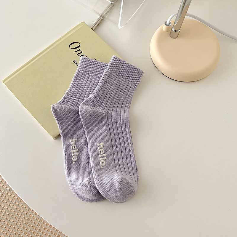 パステルミントリブソックス