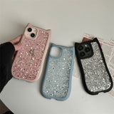 【iPhone17対応】スパークリングキャットiPhoneケース