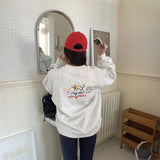 バックアニマルデザインスウェット