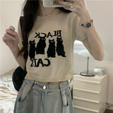 BLACK CATS半袖ニット