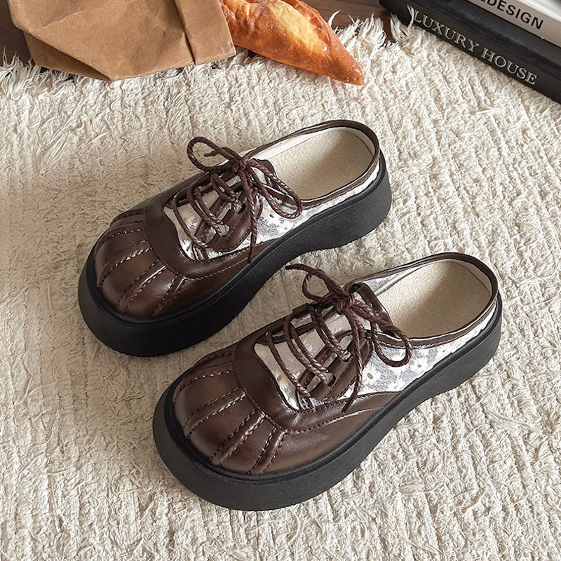 レザーシューズスリッポン