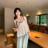 ドットペプラムキャミソール