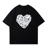 ハートグラフィックTシャツ