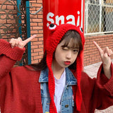 カエルニットイヤーマフ