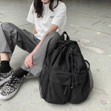 ストリングバスケットリュック