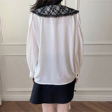 ヴィンテージガーリーボウタイブラウス