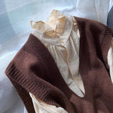 ルーズモヘアベスト