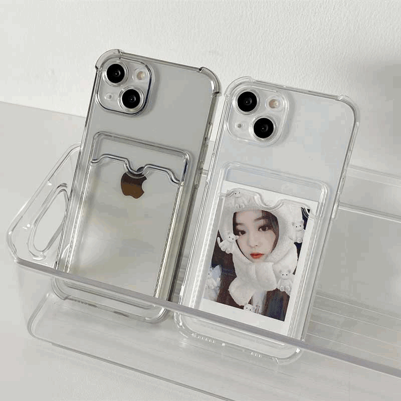 トレカケース付きクリアiPhoneケース – GIRLS CRUSH トレカケース付きクリアiPhoneケース – GIRLS CRUSH