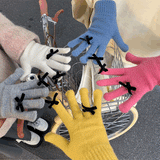 ミニリボンカラー手袋