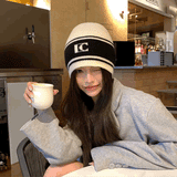 モノトーンロゴビーニー