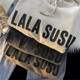 ソフトタッチブラックロゴパーカー