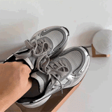 メタリックエッジソールスニーカー