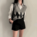 グレーアーガイルベスト