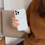 ビッグハートクリアiPhoneケース