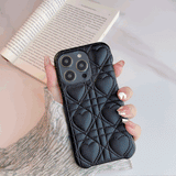 ハートキルティングiPhoneケース