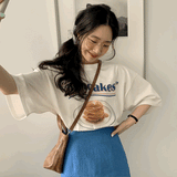 パンケーキプリントTシャツ