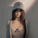 ロゴプレートヴィンテージキャップ