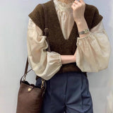 ルーズモヘアベスト