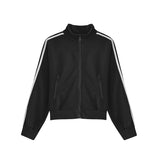 ストライプジャージ&スカートSET