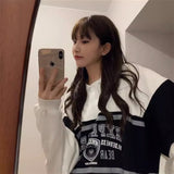 モノトーンロゴポロスウェット