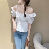 パールチェーンパフトップス