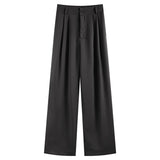 ストレートカラータックパンツ