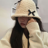 ミニリボンフレンチボアハット