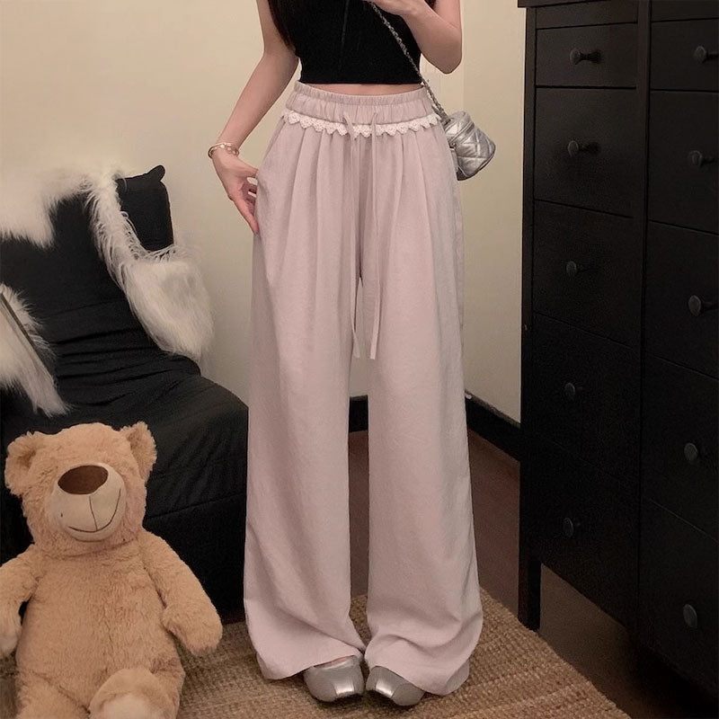 ウエストフリルスウェットパンツ