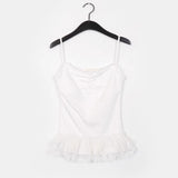 バレエフリルレースキャミソール