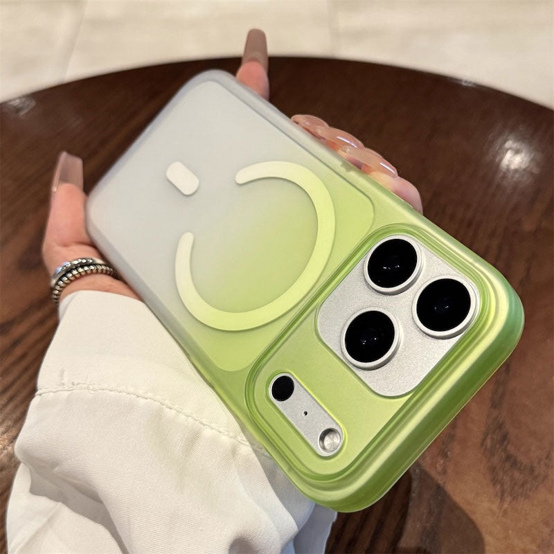 【iPhone17対応】【MagSafe対応】グラデーションiPhoneケース