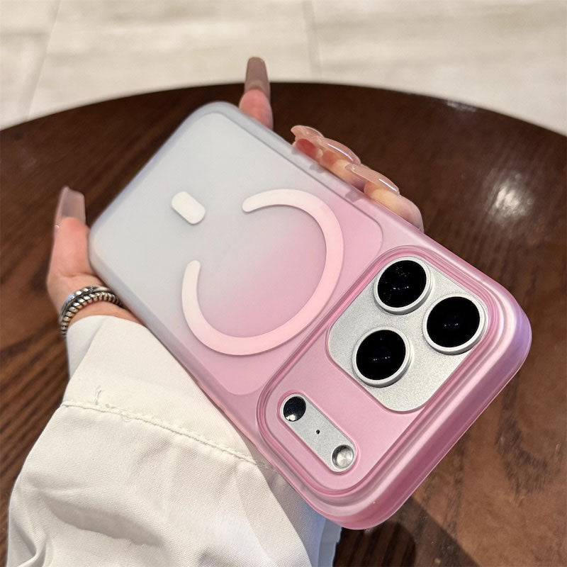 【iPhone17対応】【MagSafe対応】グラデーションiPhoneケース