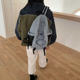 カラーナイロンドロストリュック