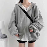 リラックスルーズパーカー