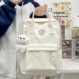 ワンポイントスクエアリュック