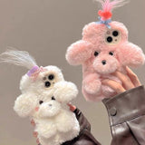 ちょんまげドッグぬいぐるみiPhoneケース