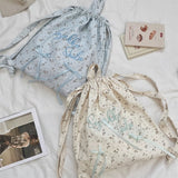 フローラルリボンナップザック