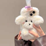 ちょんまげドッグぬいぐるみiPhoneケース