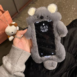 モモンガぬいぐるみiPhoneケース