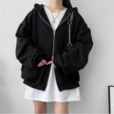 リラックスルーズパーカー