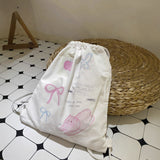 パステルギンガムナップザック