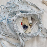 フローラルリボンナップザック